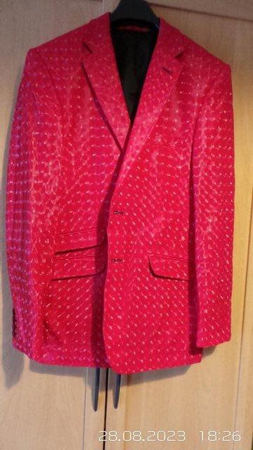 Preview of the first image of Macrom Mens Red Jacket (Stage or Show)Unworn.