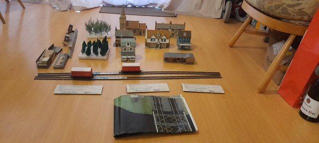 Preview of the first image of bouble o gauge train layout lots.