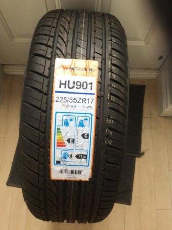 Image 1 of BRAND NEW 17inch 225/75ZR tyre with UNUSED MAZDA ALLOY
