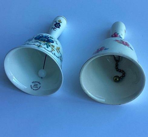 Image 2 of Two vintage china bells excellent condition