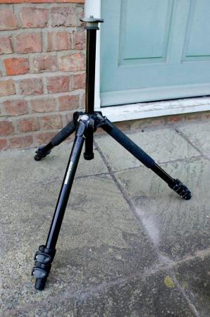 Image 2 of Manfrotto 290 Professional Tripod. Good used condition.