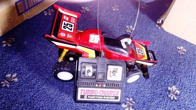 Image 1 of Remote 25 turbo charge  car red