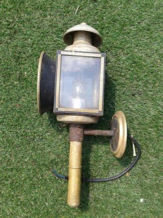 Image 5 of Coach Lamp, Wired Replica, Antique Finish