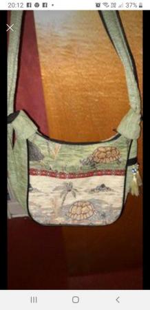 Image 1 of Turtle Material Bag & Mickey Mouse Bag