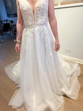 Image 1 of Brand New Wedding Dress size 8-10