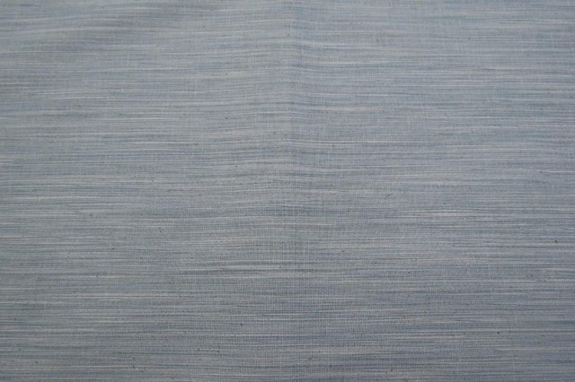Image 3 of Fabric Remnant Blue Horizontal Slub