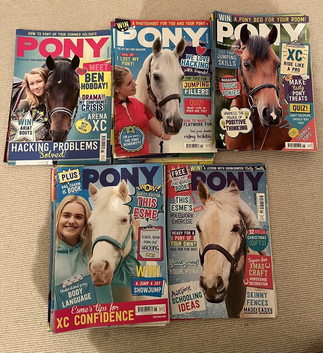 Preview of the first image of 38 Pony magazines for a child/teen.