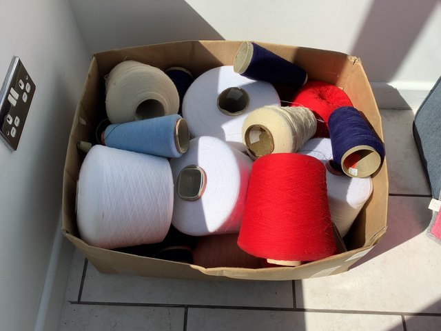 Cotton Overlocking Thread LARGE BOX OF SEWING COTTON/OVERLOCKING THREAD For Sale in Ruardean ...