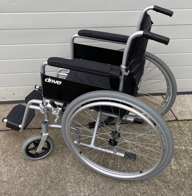 Preview of the first image of Self propelled wheelchair lightweight aluminium.