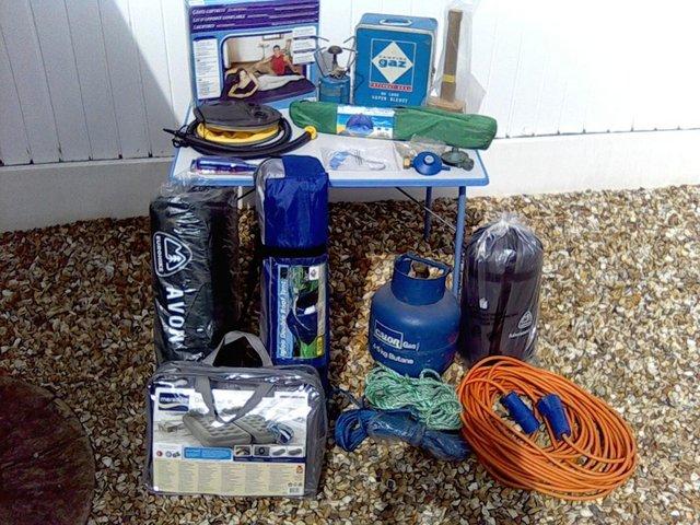 Preview of the first image of For sale assorted camping equipment.