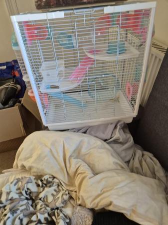 Image 2 of Hamster cage with everything needed