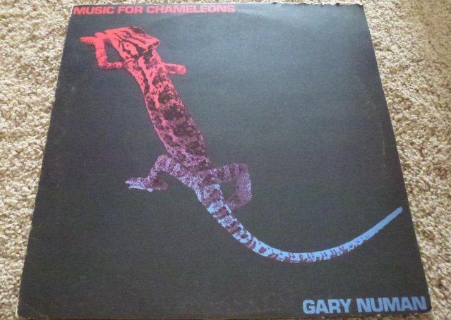 Preview of the first image of Gary Numan, Music For Chameleons, 12 inch vinyl single.