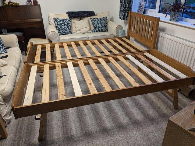 Preview of the first image of John Lewis stackawaywooden beds.