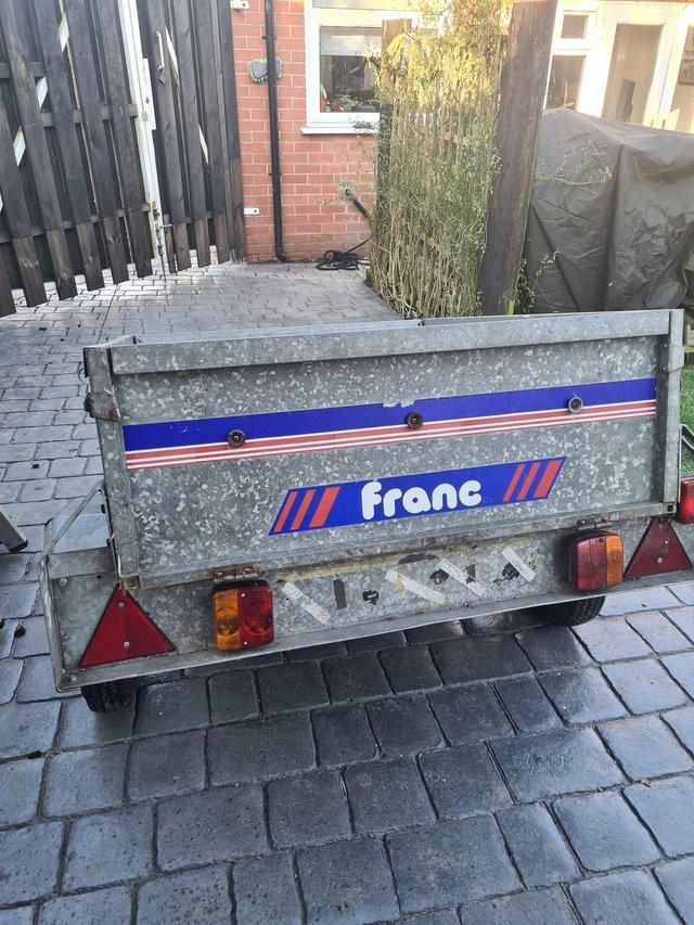 Preview of the first image of Used Single Axle Trailer for sale £100.