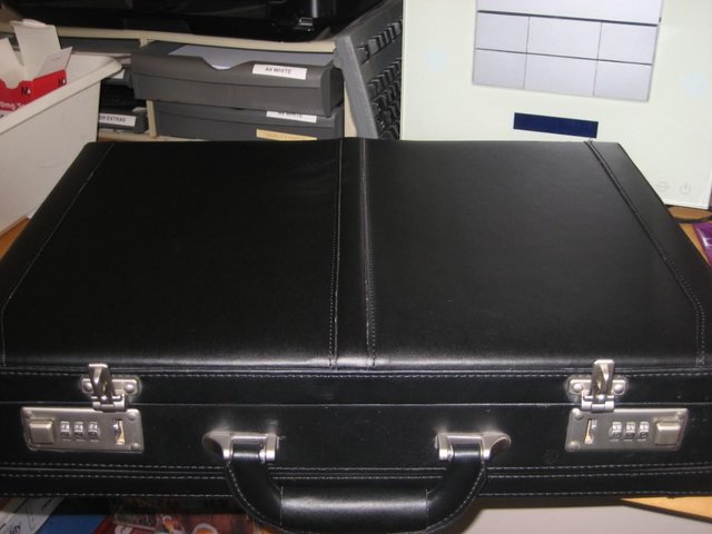 Preview of the first image of Large Expandable Briefcase.