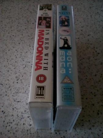 Image 2 of MADONNA: In bed with Madonna and Madonna 93:99 VHS Video/mus