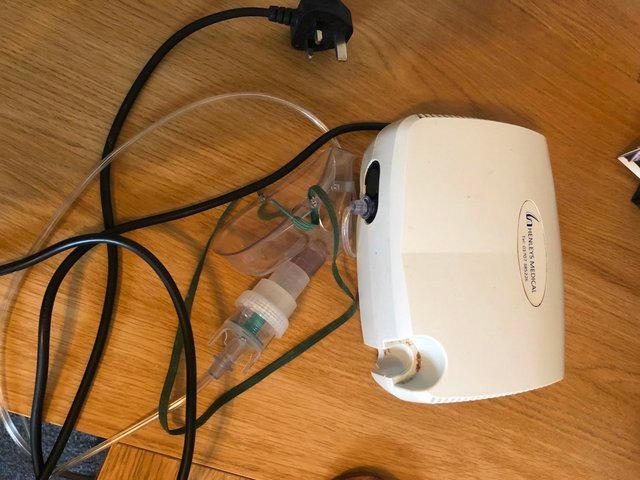 Preview of the first image of Henleys Medical nebulizer for sale.