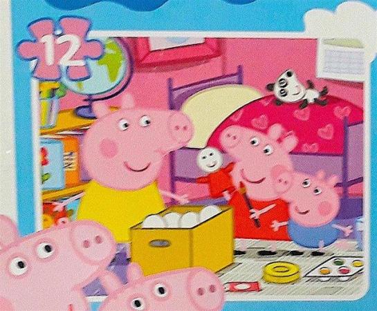 Image 2 of CHILD's 2 in1 Box - PEPPA PIG PUZZLES