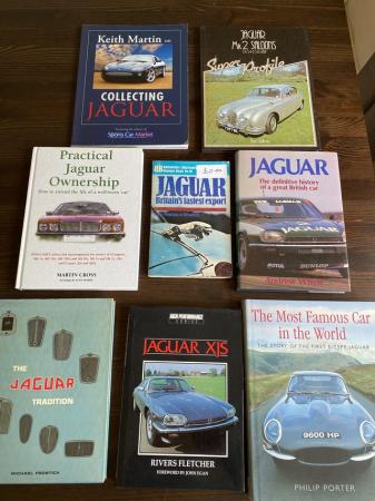 Image 1 of Job lot of Jaguar car books XJS Mk2, e type
