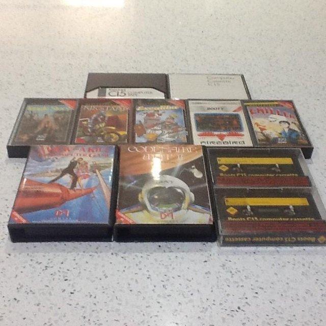 Preview of the first image of Commodore 64 Cassette Games.