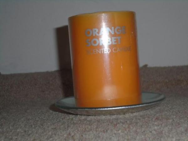 Image 3 of Scented Candle – orange sorbet