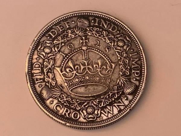Image 2 of GRV  SILVER WREATH CROWN 1928 VERY RARE