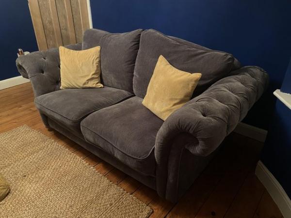 Image 2 of Large 2 seater sofa DFS, bought 2 years ago