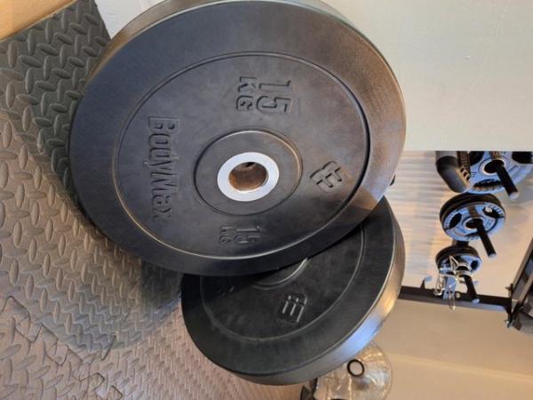 Image 2 of 15kg olympic weight plates x 2