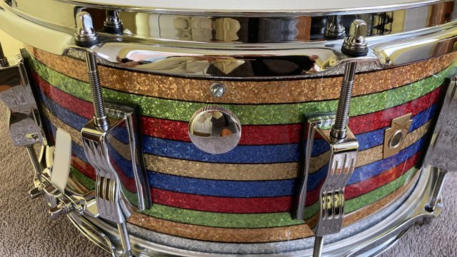 Image 2 of Rare Ludwig Salesmen Snare Drum as new