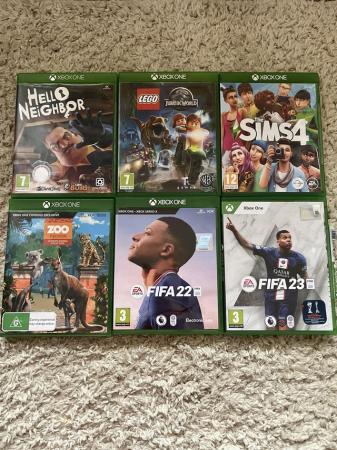 Image 2 of Six games for Xbox one console