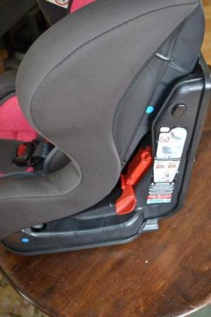 Image 2 of Kiddicare Shufle baby car seat Honeyblossom pink up to 4