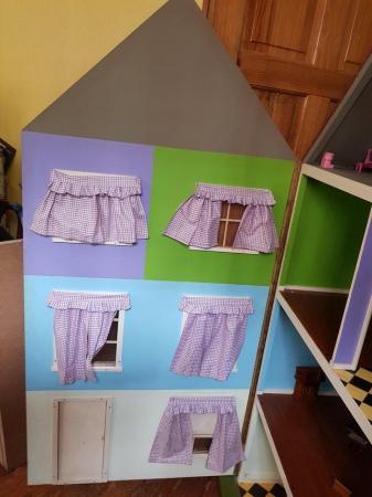 Image 2 of Hand made wooden 6ft dolls house