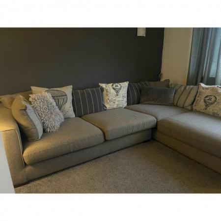 Image 3 of DFS CORNER SOFA AND ARMCHAIR -