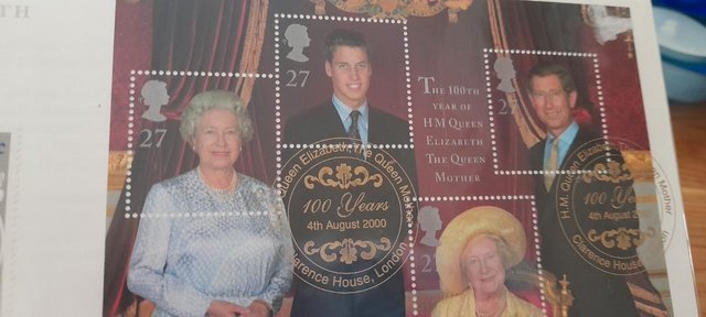 Image 7 of Stamp packs x 5 pks of Queen Elizabeth II & Queen Mother