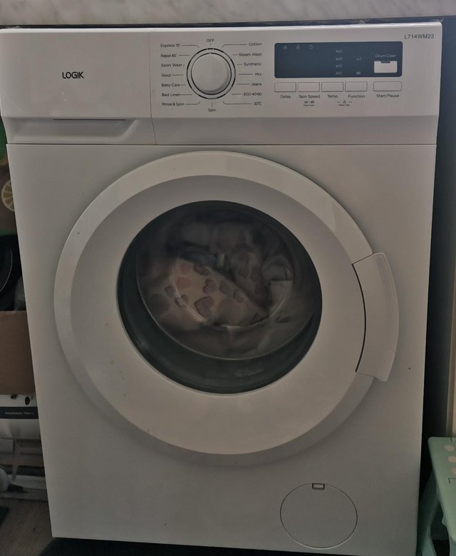 Preview of the first image of WASHING MACHINE AND FRIDGE FOR SALE (LOGIK).