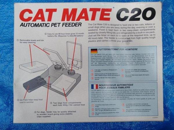 Image 3 of C20 Cate Mate Automatic Pet Feeder