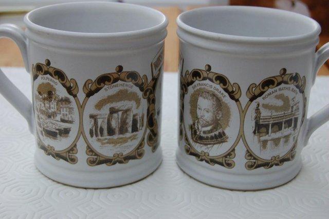 Image 4 of Denby 'Regions & Counties' Mugs, Set of 6 All Pristine.