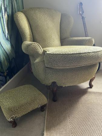 Image 3 of Worn Antique Victorian 5 piece sofa suite