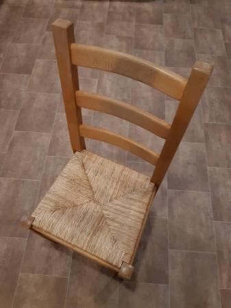 Image 1 of Solid beech dining room chairs