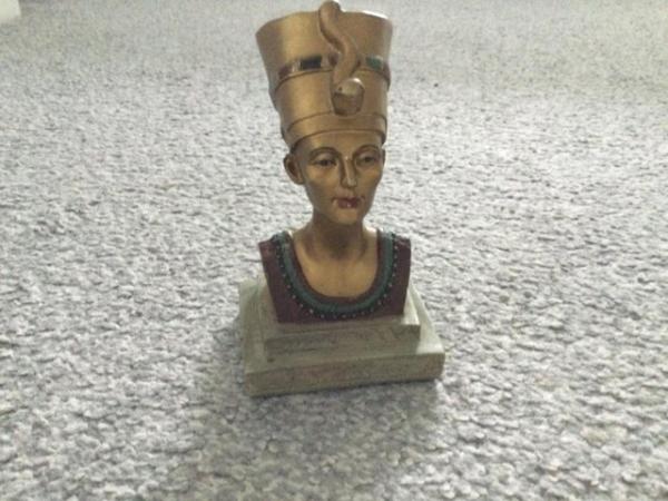 Image 1 of Statue of Egyptian Queen Nefertiti