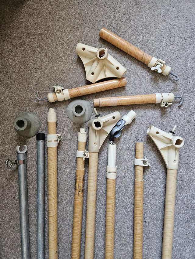 Preview of the first image of Isabella awning poles well used.