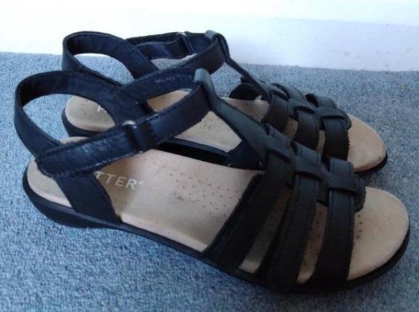 Image 3 of Hotter Sol Leather Sandals- size 5 (UK)