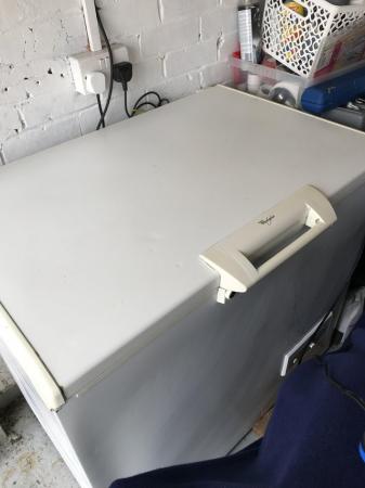 Image 1 of Large whirlpool chest freezer
