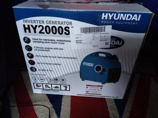 Image 3 of hy2000i,brand new.hyundai generator perfect condition