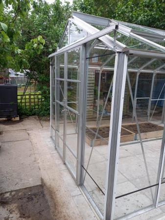 Image 3 of Refurbished Robinsons Royale greenhouse, 12ft x 8ft