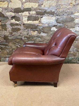 Image 9 of Tan Marks & Spencer Chesterfield Two seater Sofa & Armchair