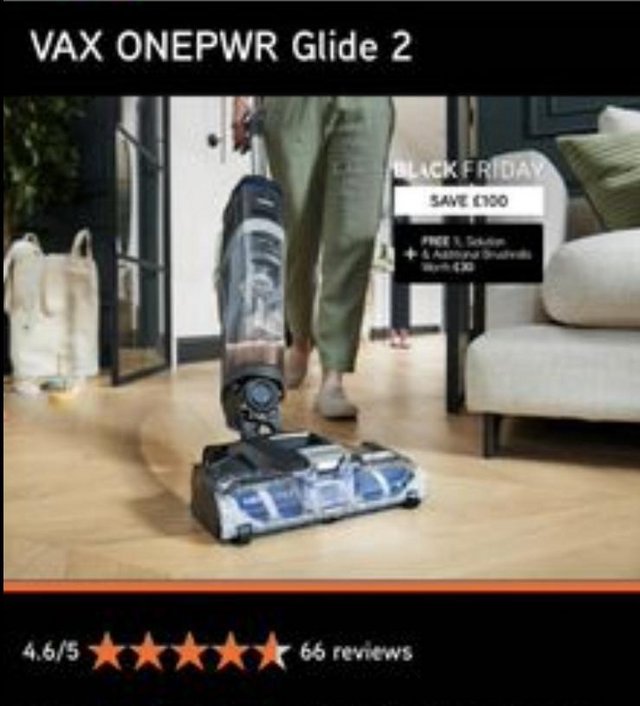 Preview of the first image of VAX ONEPWR Glide2 only used a couple of times.