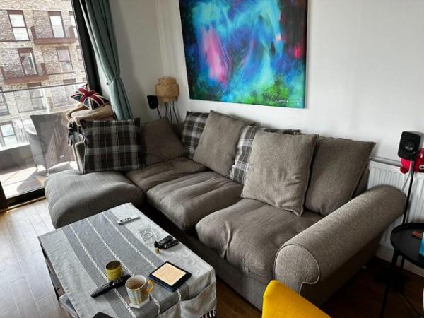 Image 1 of Stylish DFS right-hand Corner Sofa