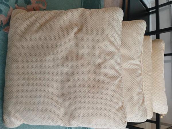 Image 1 of Set of 4 luxury matching cushions - home made