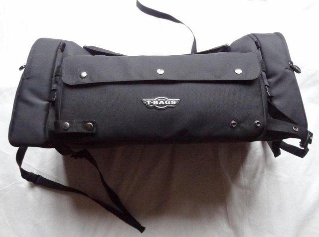 Preview of the first image of T-Bag extra large motorcycle touring bag..